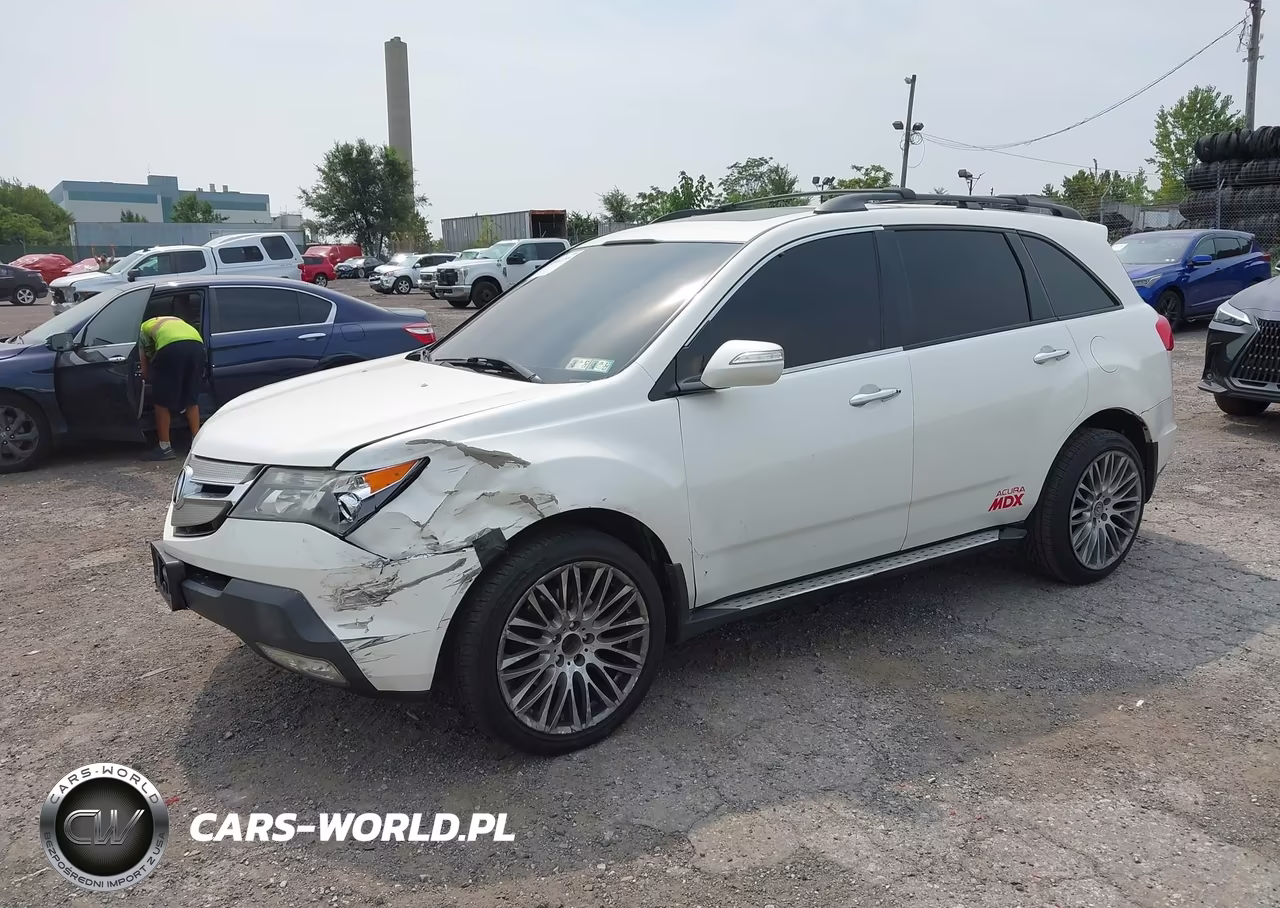 2008 Acura Mdx Technology Package VIN:2HNYD28458H551844 - 2