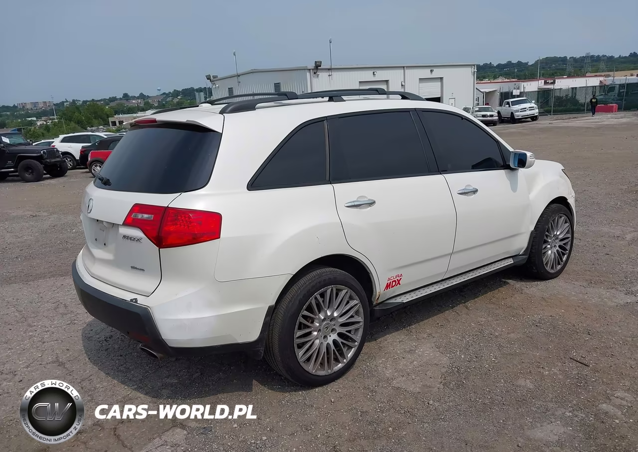 2008 Acura Mdx Technology Package VIN:2HNYD28458H551844 - 4