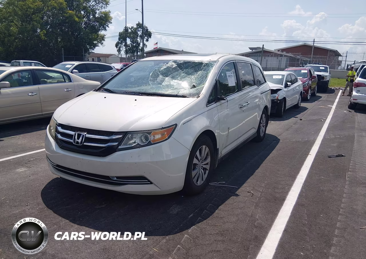 2014 Honda Odyssey Ex-L VIN:5FNRL5H67EB012000 - 2