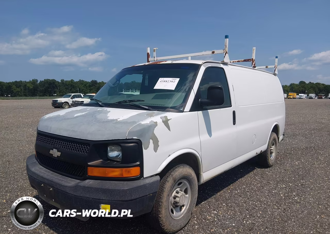 2008 Chevrolet Express Work Van VIN:1GCGG25C881173652 - 2