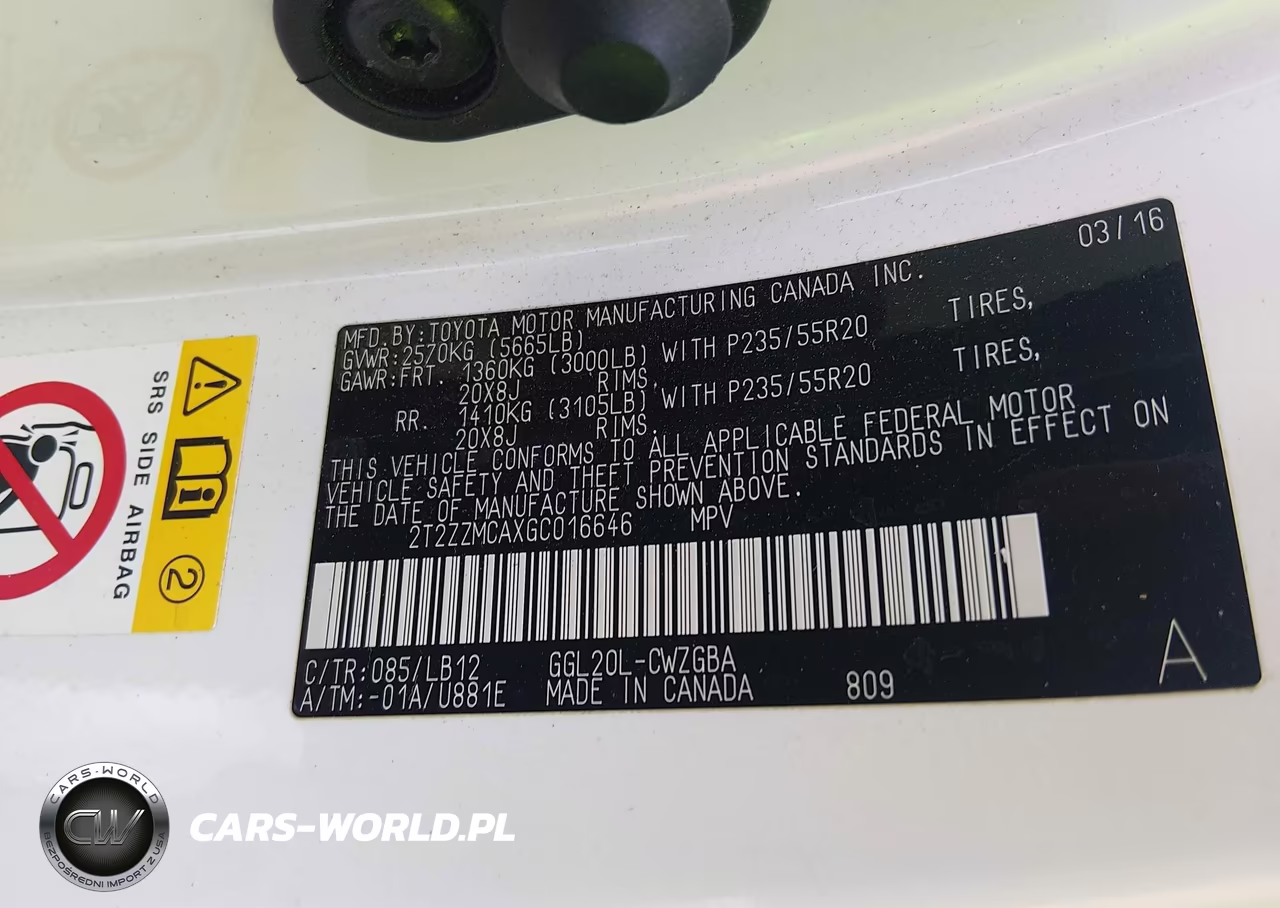 2016 Lexus Rx 350 VIN:2T2ZZMCAXGC016646 - 9
