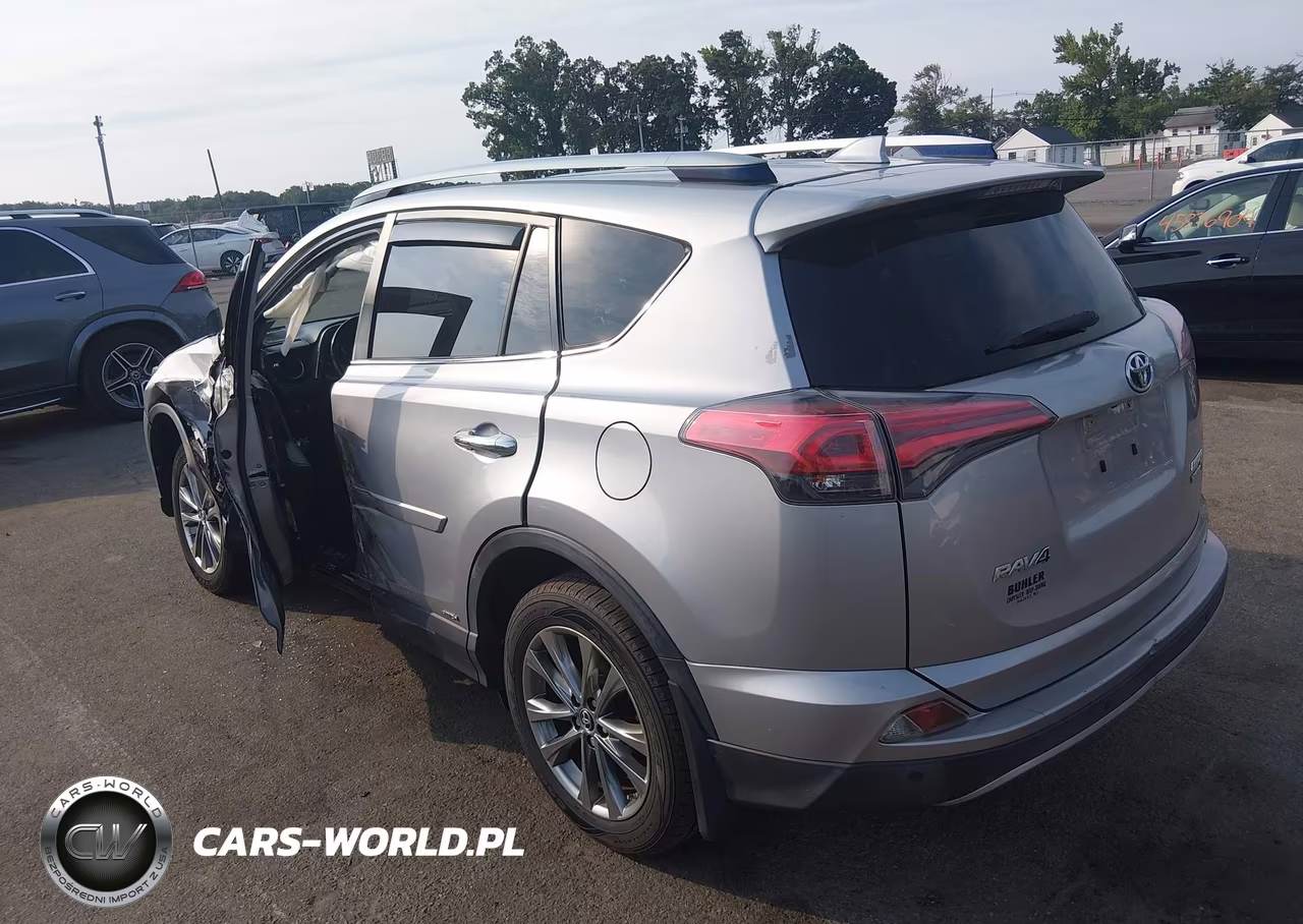 2017 Toyota Rav4 Hybrid Limited VIN:JTMDJREV6HD124236 - 3