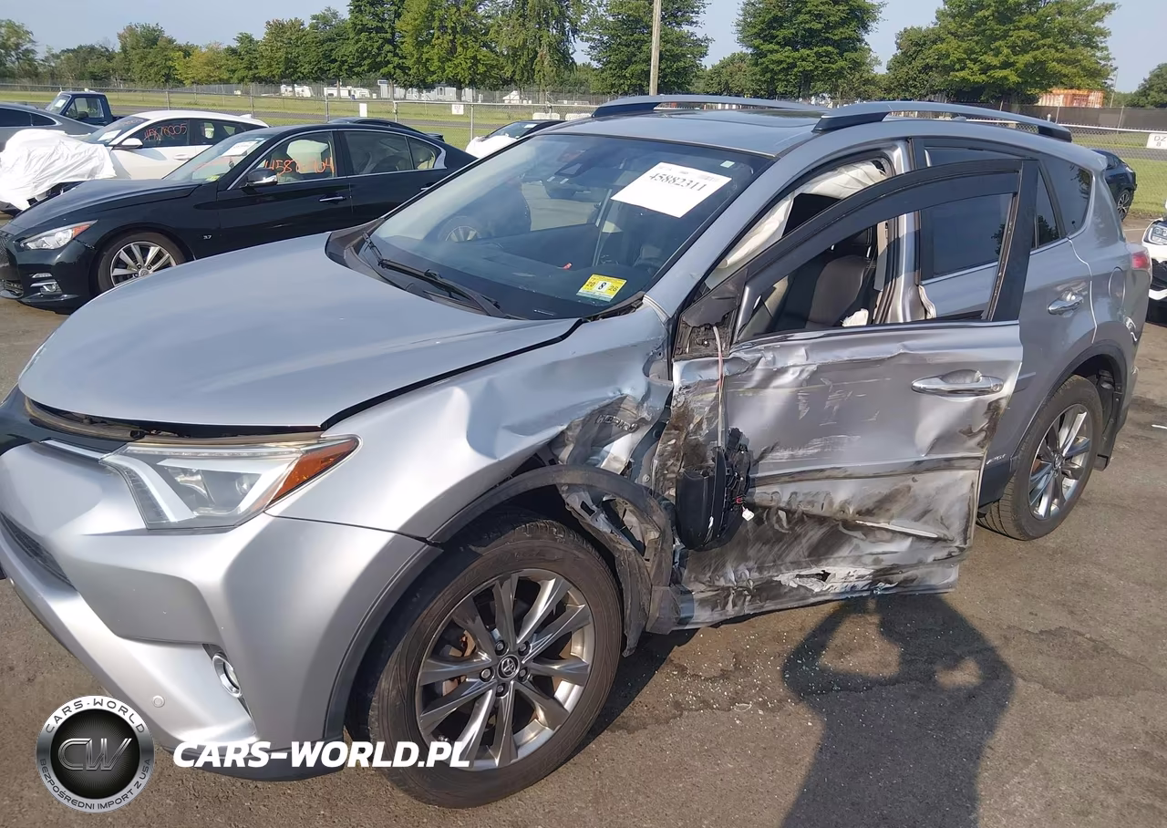 2017 Toyota Rav4 Hybrid Limited VIN:JTMDJREV6HD124236 - 6