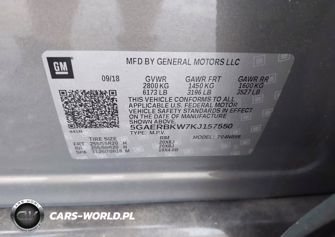 2019 Buick Enclave Fwd Essence VIN:5GAERBKW7KJ157550 - 9