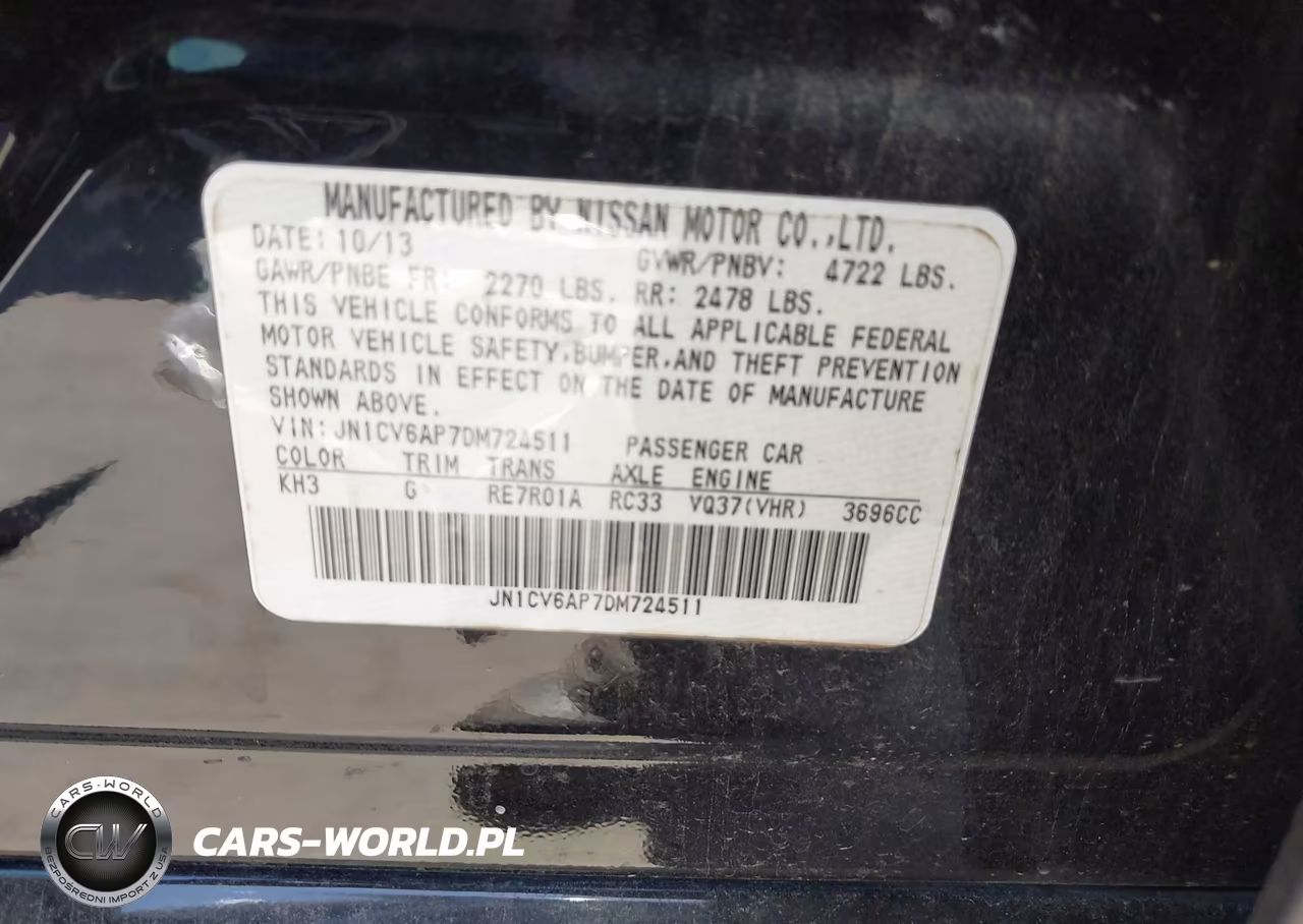 2013 Infiniti G37 Journey-Sport VIN:JN1CV6AP7DM724511 - 9