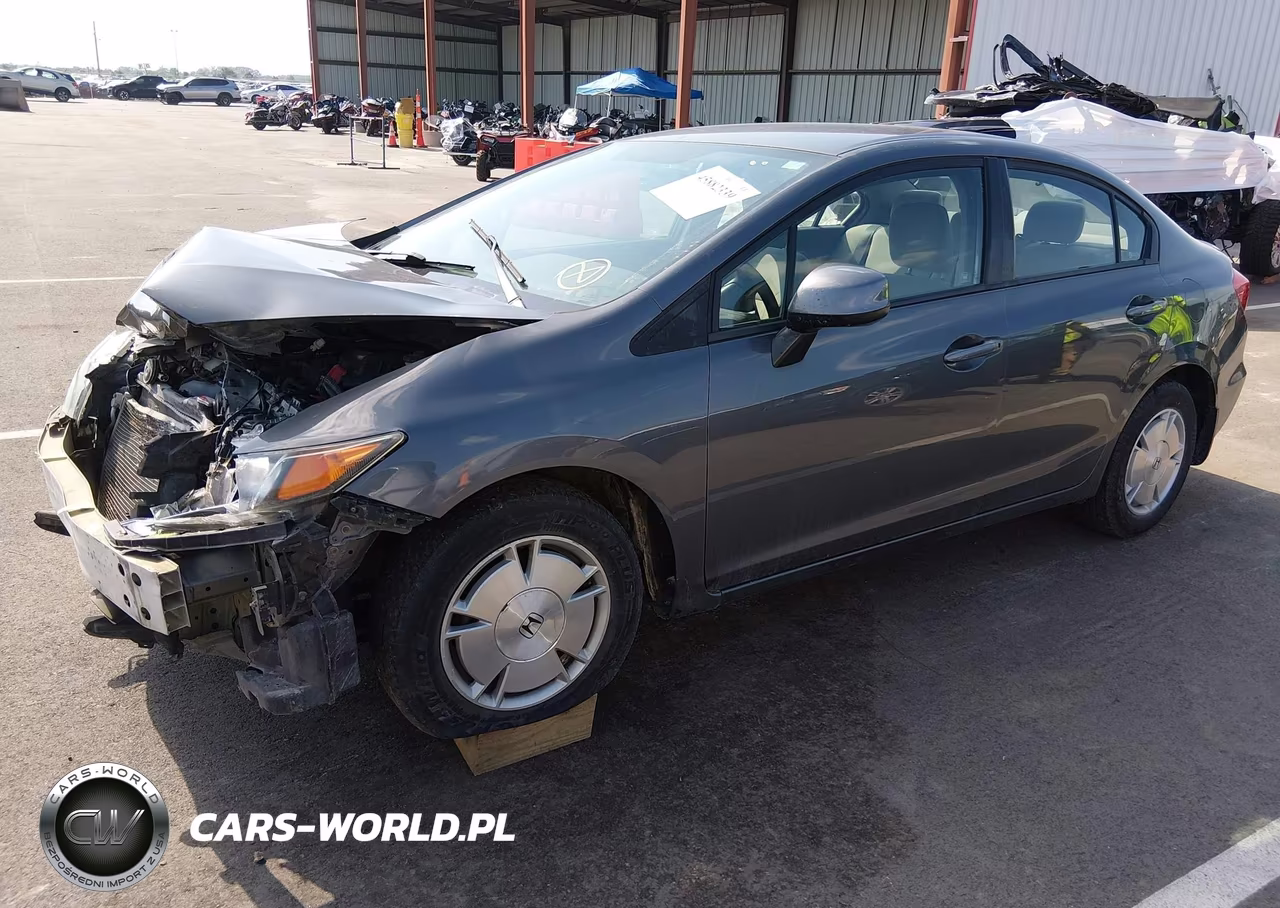 2012 Honda Civic Hf VIN:2HGFB2F65CH321500 - 2