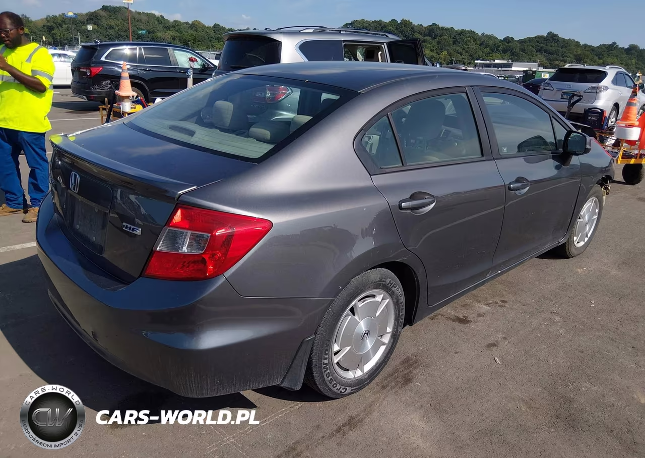 2012 Honda Civic Hf VIN:2HGFB2F65CH321500 - 4