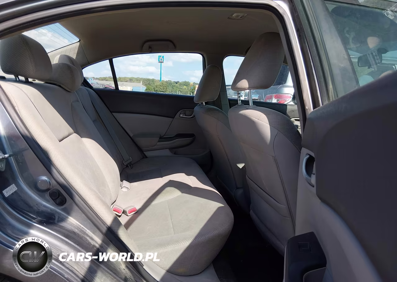 2012 Honda Civic Hf VIN:2HGFB2F65CH321500 - 8