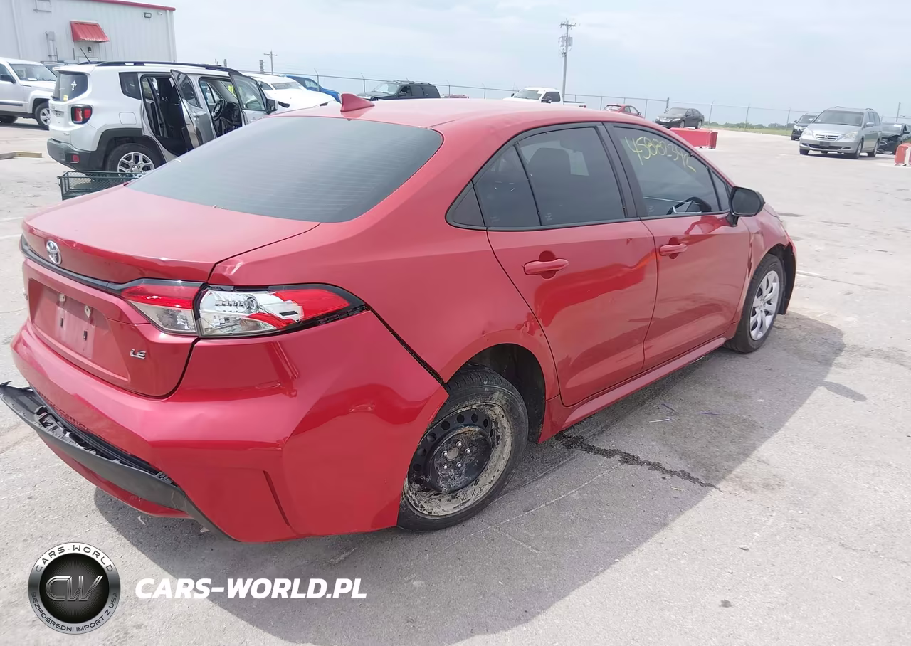 2021 Toyota Corolla Le VIN:5YFEPMAE8MP182979 - 4