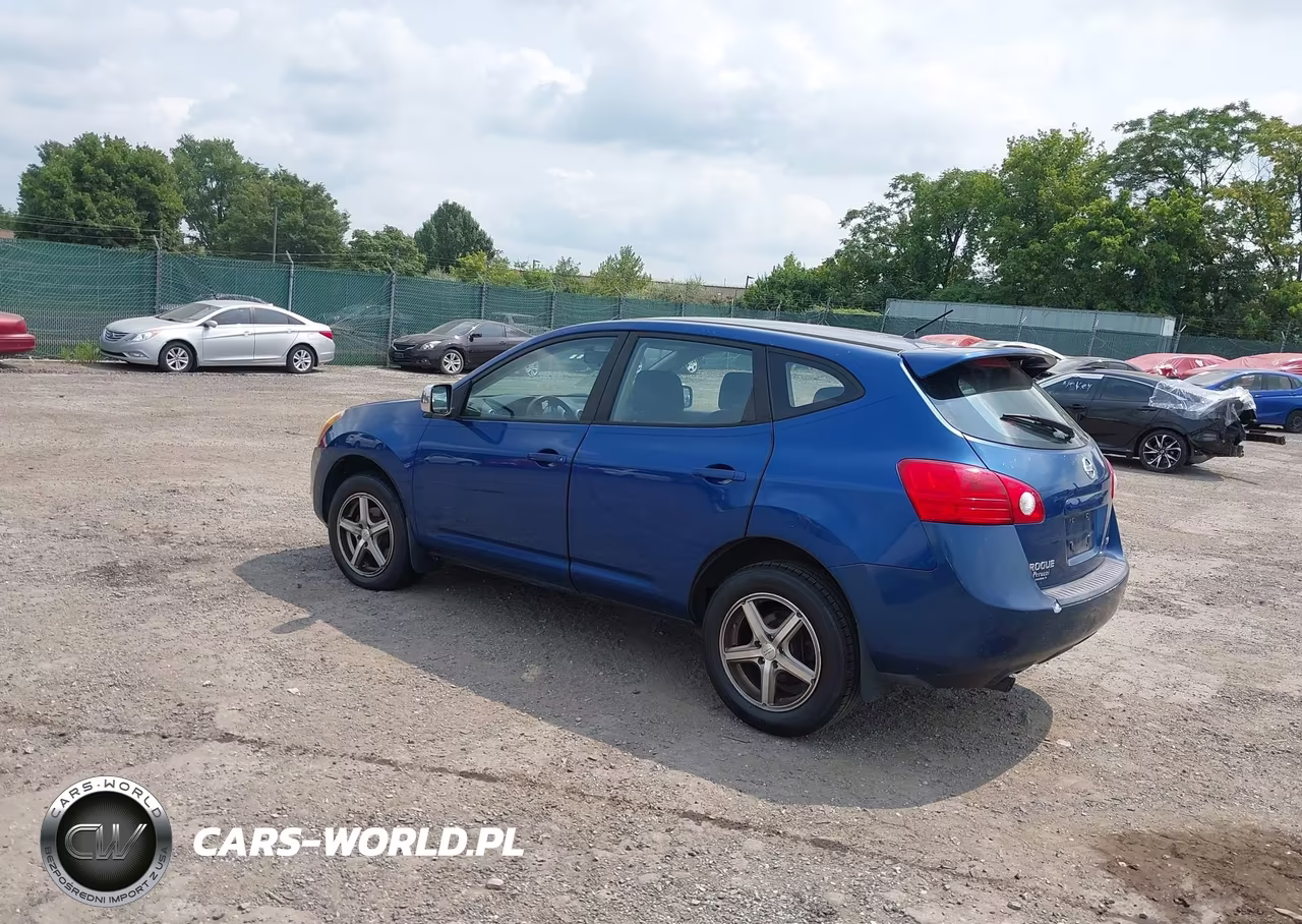 2008 Nissan Rogue S VIN:JN8AS58V68W142362 - 3