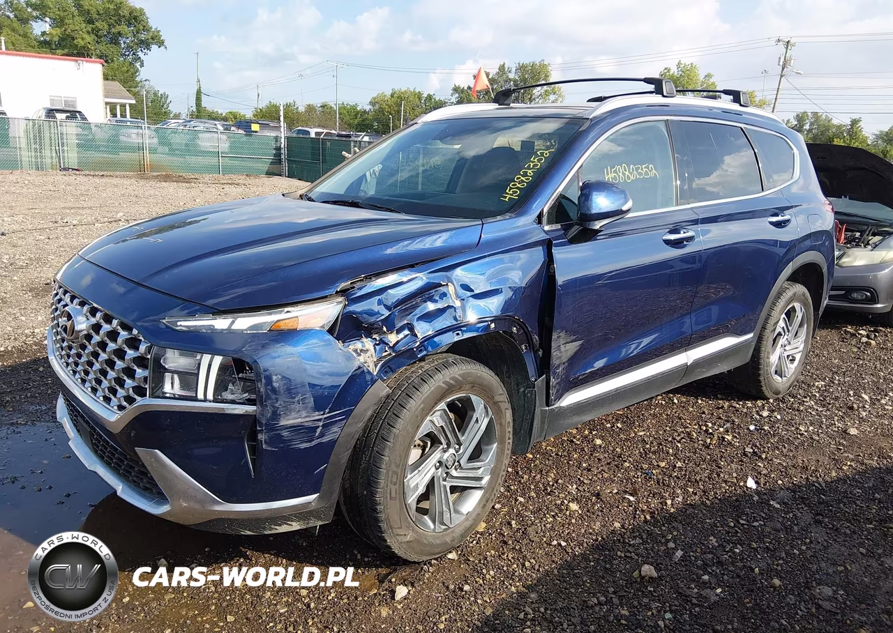 2022 Hyundai Santa Fe Sel VIN:5NMS3DAJ8NH405531 - 2