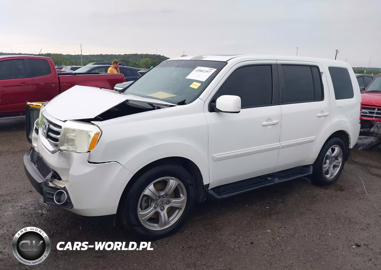 2012 Honda Pilot Ex-L VIN:5FNYF4H63CB065013 - 2