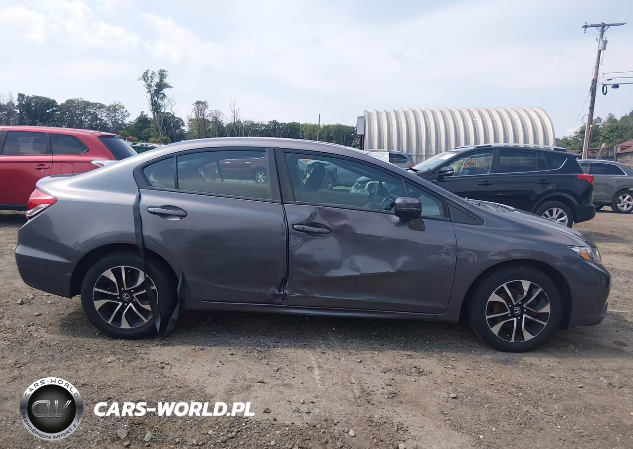 2015 Honda Civic Ex VIN:19XFB2F83FE702553 - 13