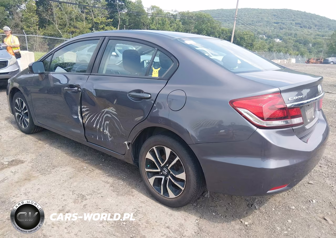 2015 Honda Civic Ex VIN:19XFB2F83FE702553 - 3