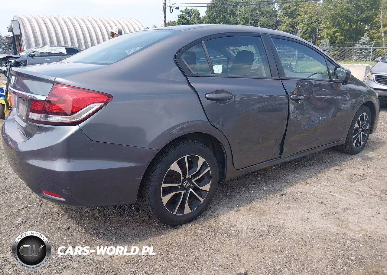 2015 Honda Civic Ex VIN:19XFB2F83FE702553 - 4