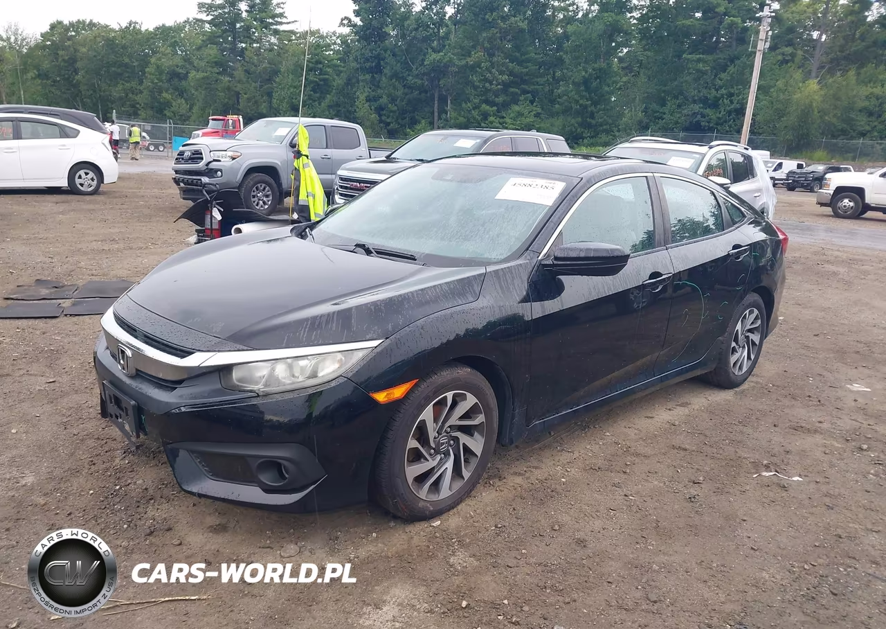 2016 Honda Civic Ex VIN:19XFC2F83GE220289 - 2