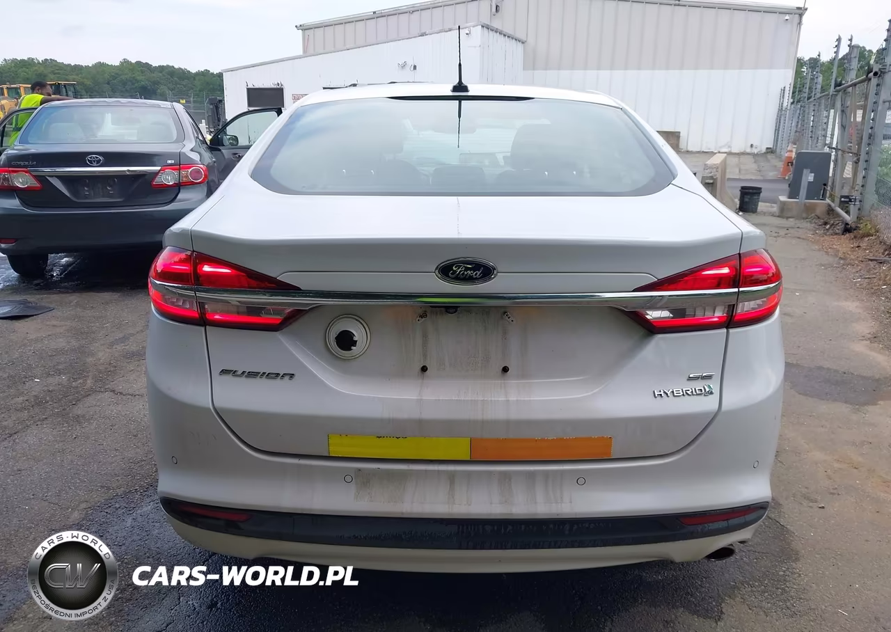 2017 Ford Fusion Hybrid Se VIN:3FA6P0LU3HR359588 - 16
