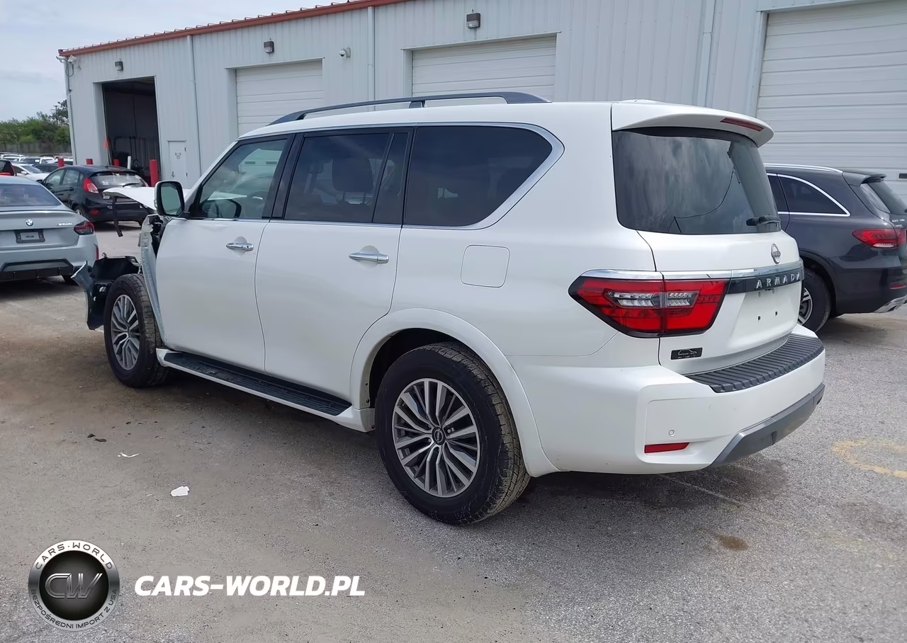 2022 Nissan Armada Sv 4Wd VIN:JN8AY2AD0N9677499 - 3