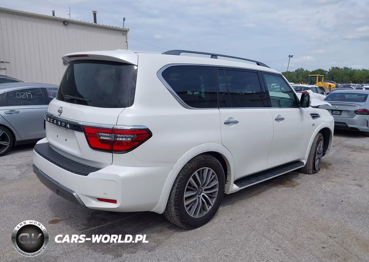 2022 Nissan Armada Sv 4Wd VIN:JN8AY2AD0N9677499 - 4