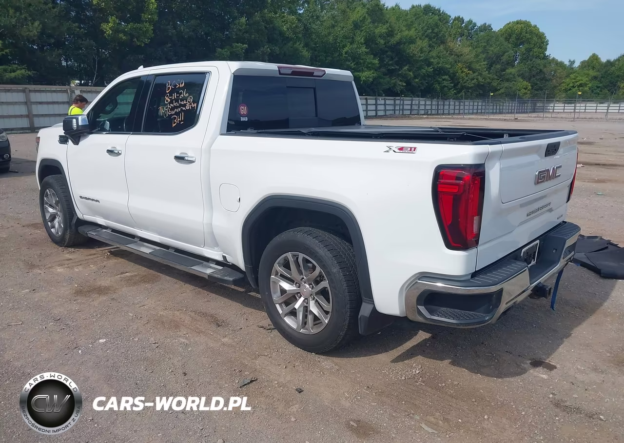 2021 GMC Sierra 1500 4Wd Short Box Slt VIN:3GTU9DED6MG374110 - 3
