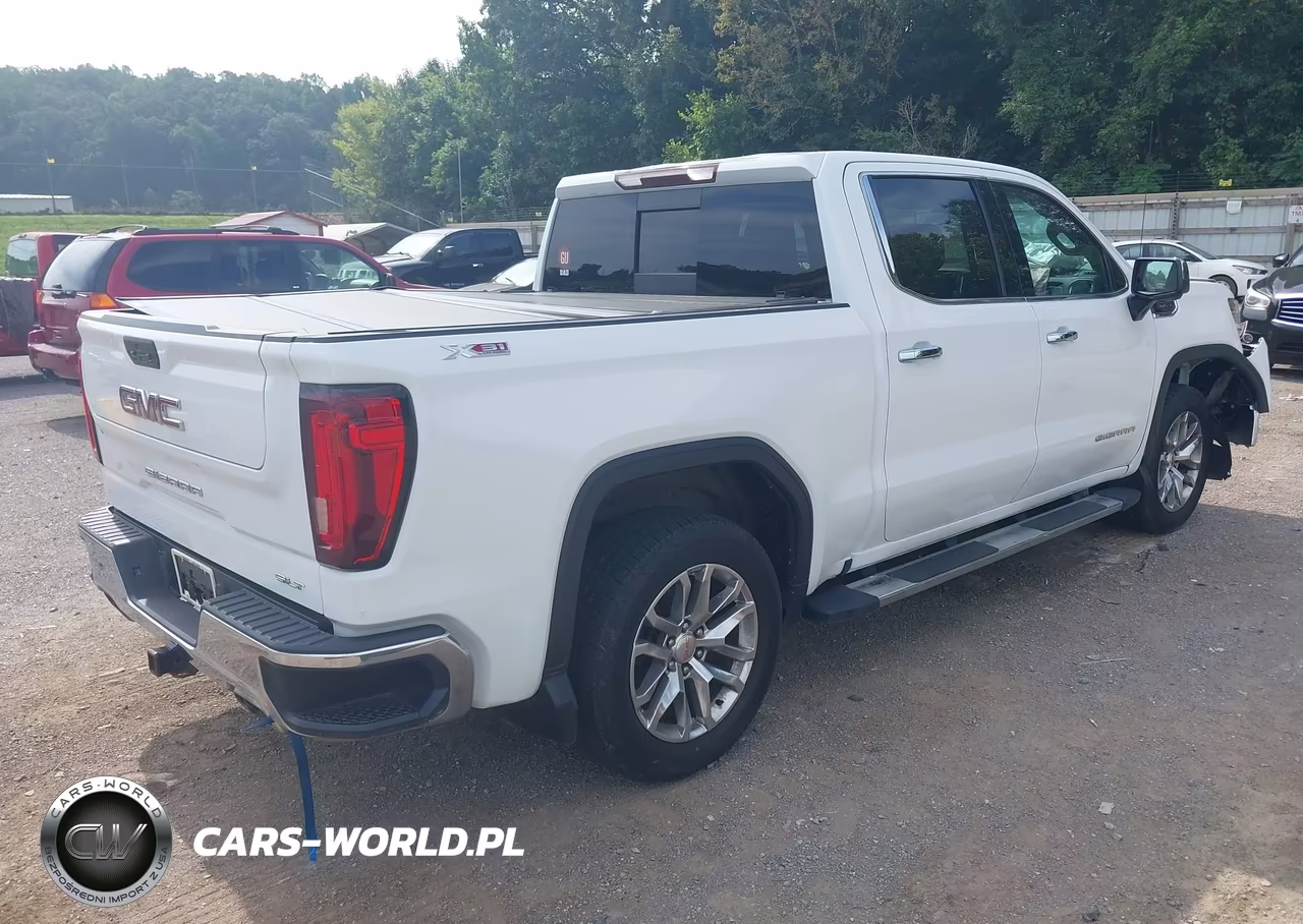 2021 GMC Sierra 1500 4Wd Short Box Slt VIN:3GTU9DED6MG374110 - 4