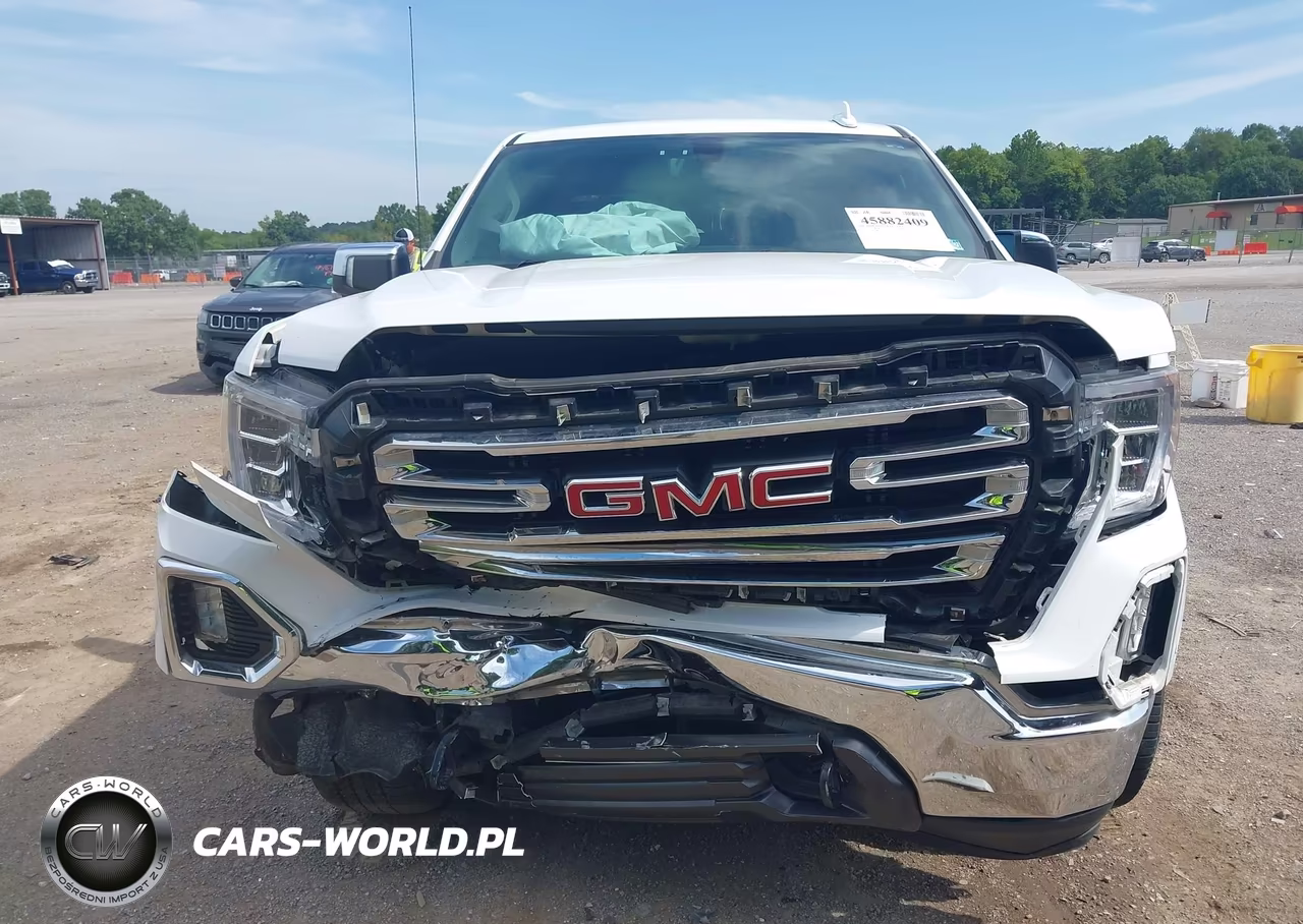 2021 GMC Sierra 1500 4Wd Short Box Slt VIN:3GTU9DED6MG374110 - 6