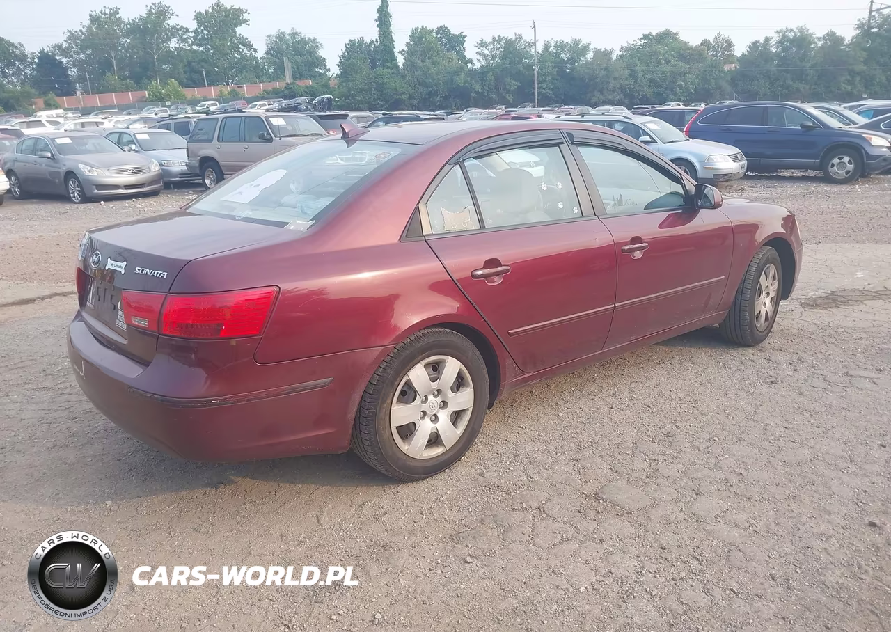 2009 Hyundai Sonata Gls VIN:5NPET46C99H411032 - 4