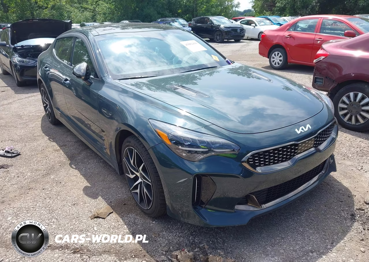 2022 Kia Stinger Gt-Line VIN:KNAE35LD3N6105805 - 1