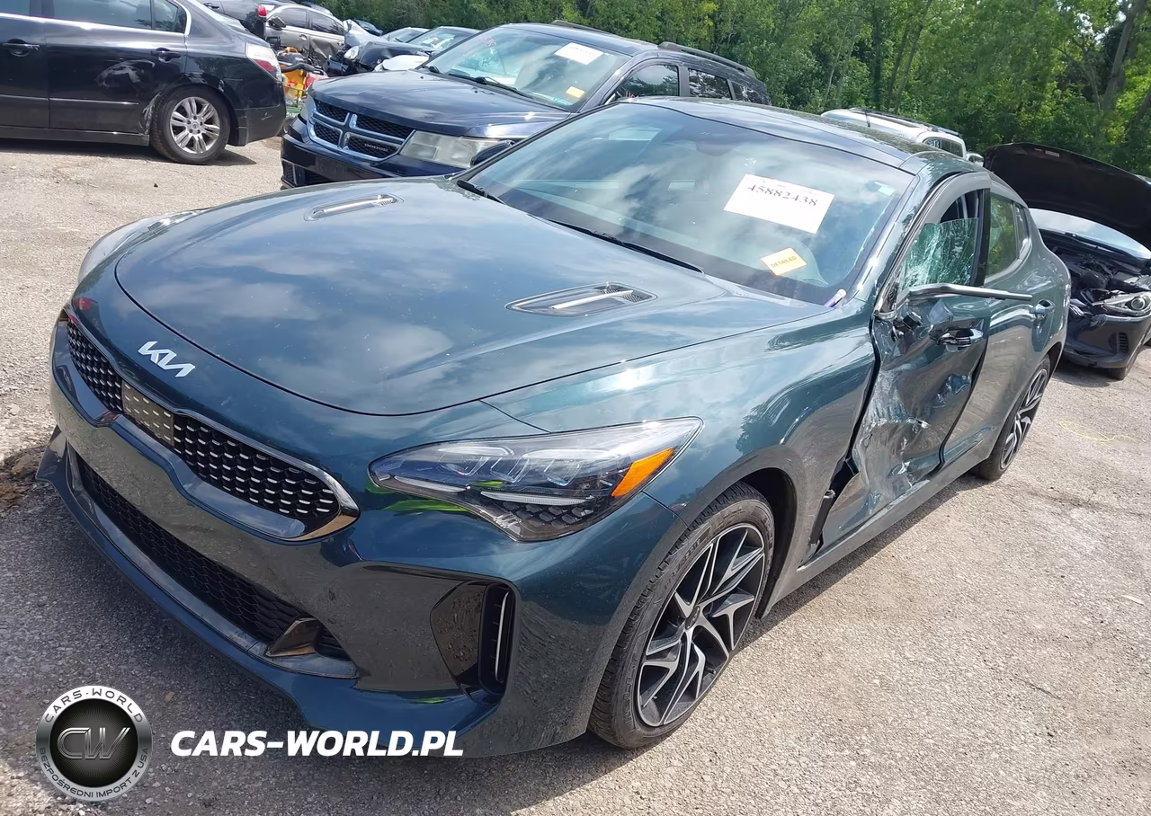 2022 Kia Stinger Gt-Line VIN:KNAE35LD3N6105805 - 2