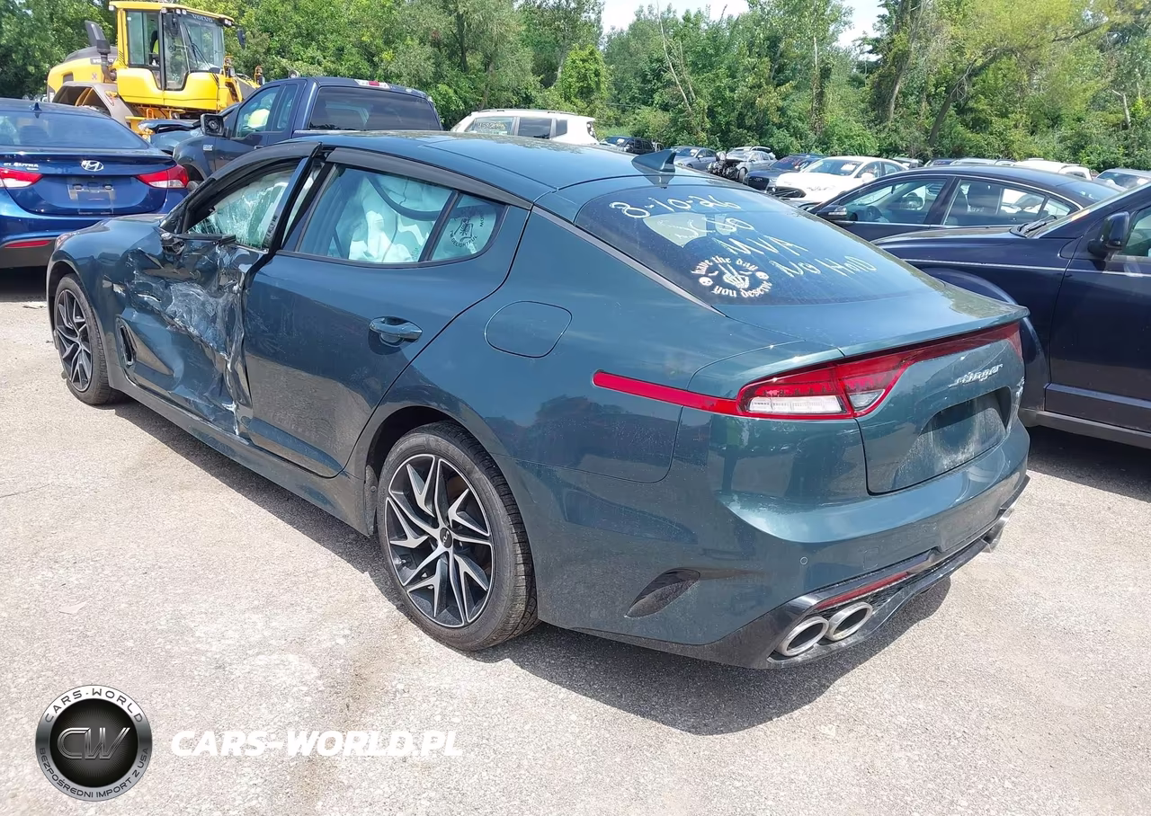 2022 Kia Stinger Gt-Line VIN:KNAE35LD3N6105805 - 3