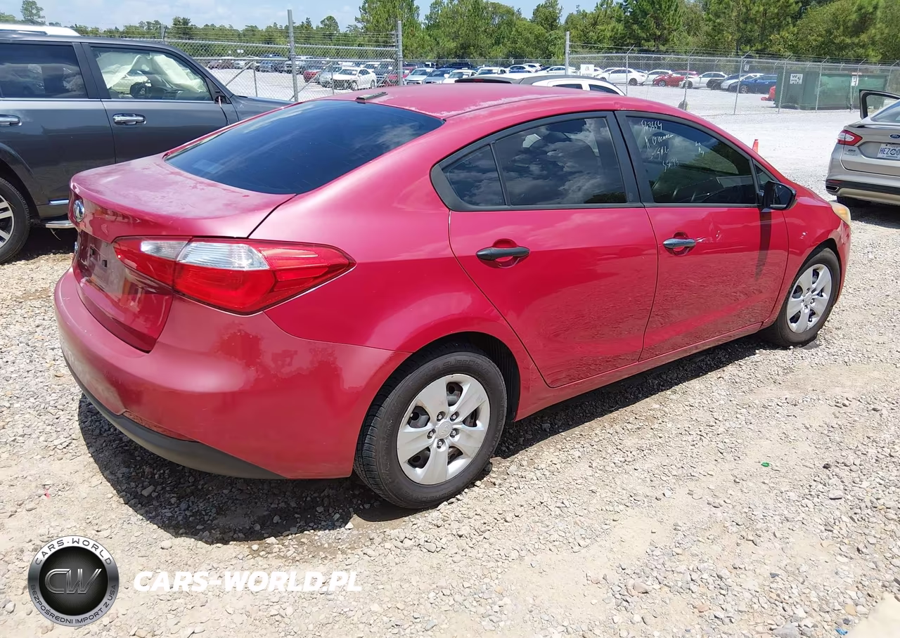 2016 Kia Forte Lx VIN:KNAFK4A65G5563554 - 4