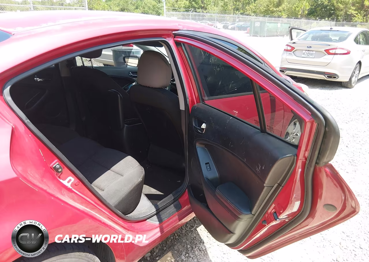 2016 Kia Forte Lx VIN:KNAFK4A65G5563554 - 8