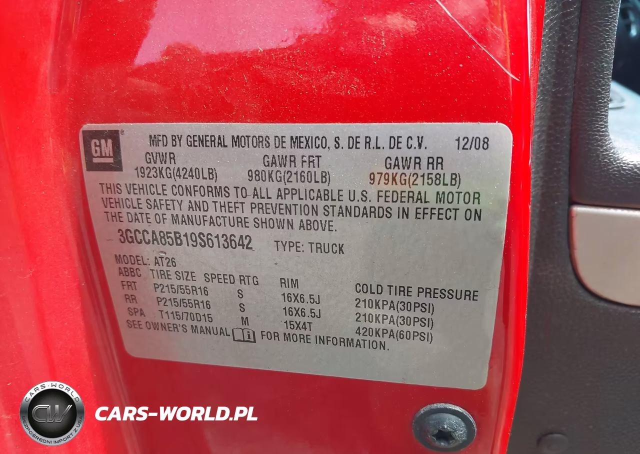 2009 Chevrolet Hhr Panel Ls VIN:3GCCA85B19S613642 - 9