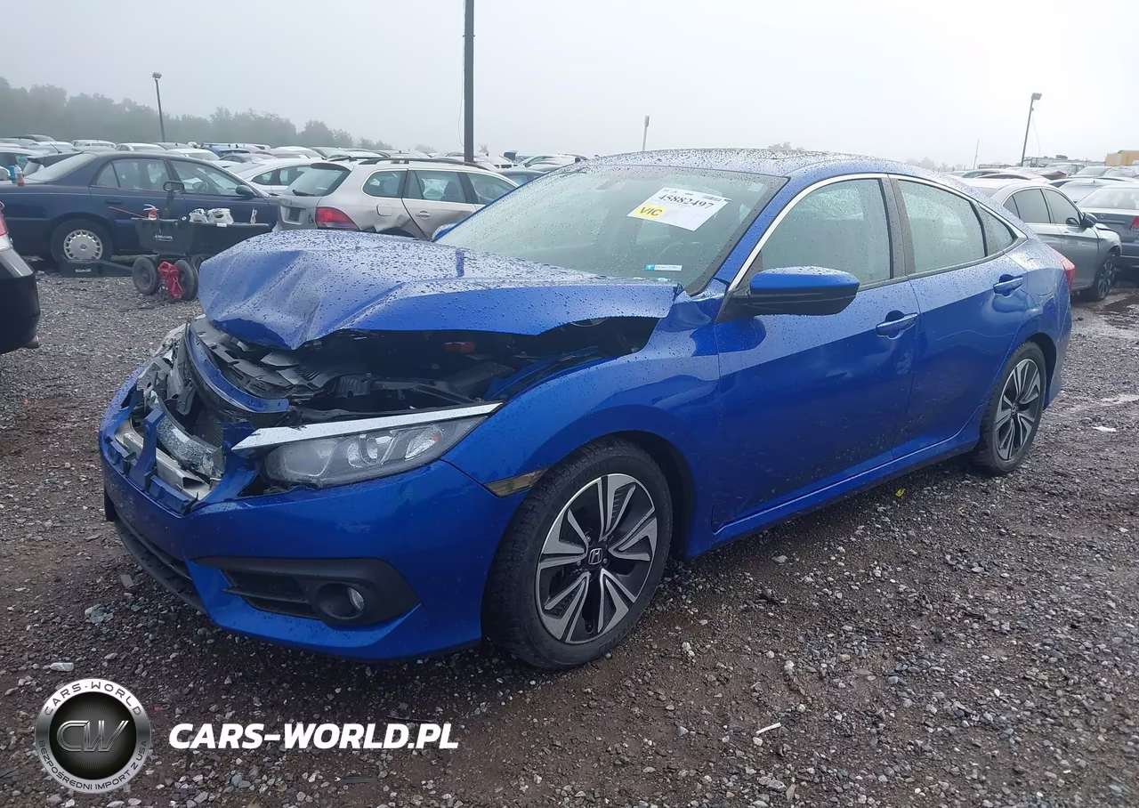 2017 Honda Civic Ex-L VIN:19XFC1F74HE215119 - 2