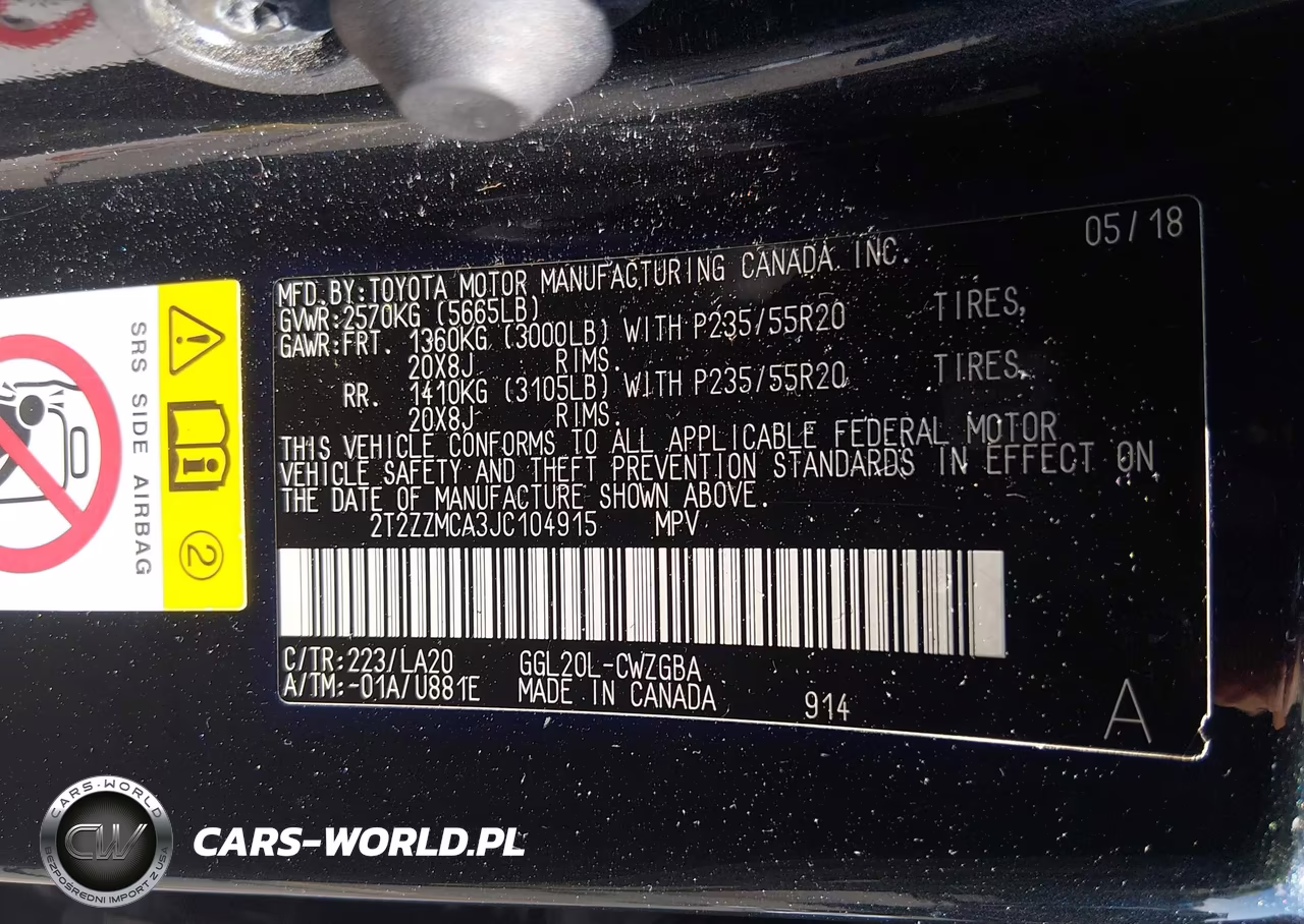 2018 Lexus Rx 350 VIN:2T2ZZMCA3JC104915 - 9