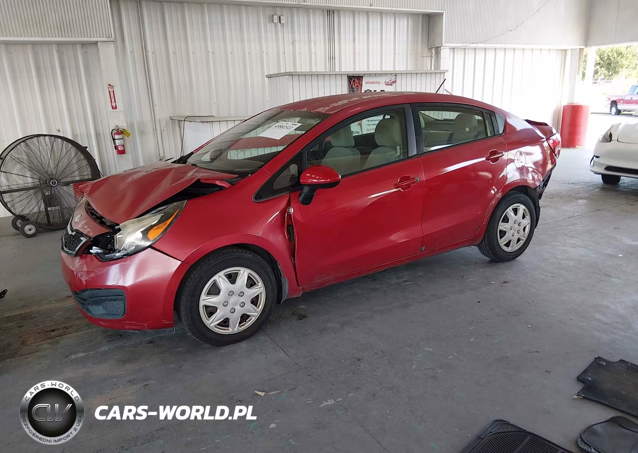 2013 Kia Rio Ex VIN:KNADN4A33D6195708 - 2