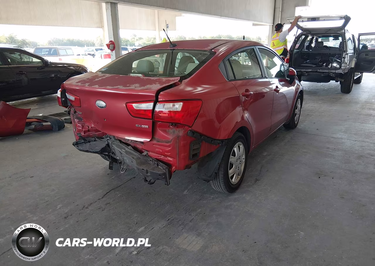 2013 Kia Rio Ex VIN:KNADN4A33D6195708 - 4