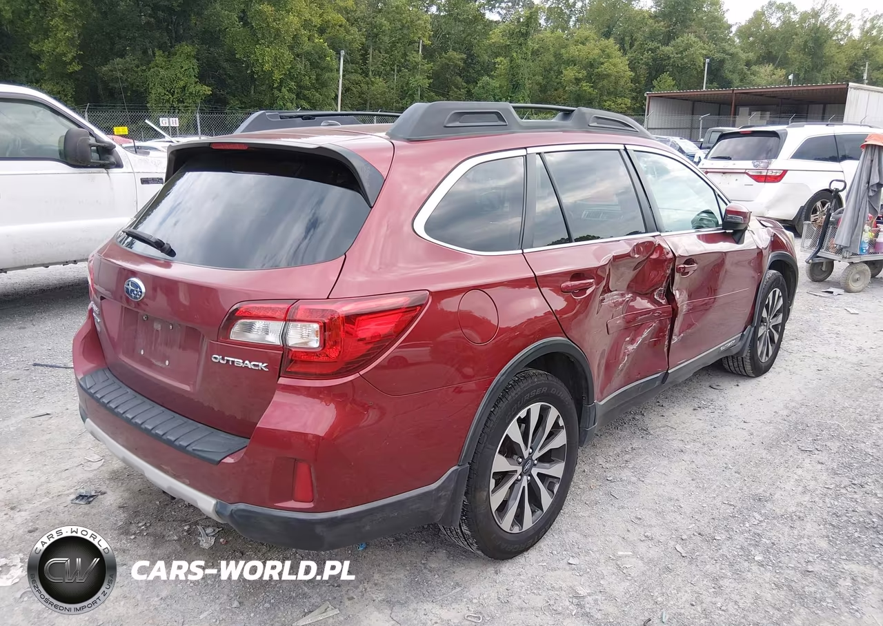 2015 Subaru Outback 2.5I Limited VIN:4S4BSBNC8F3260411 - 4