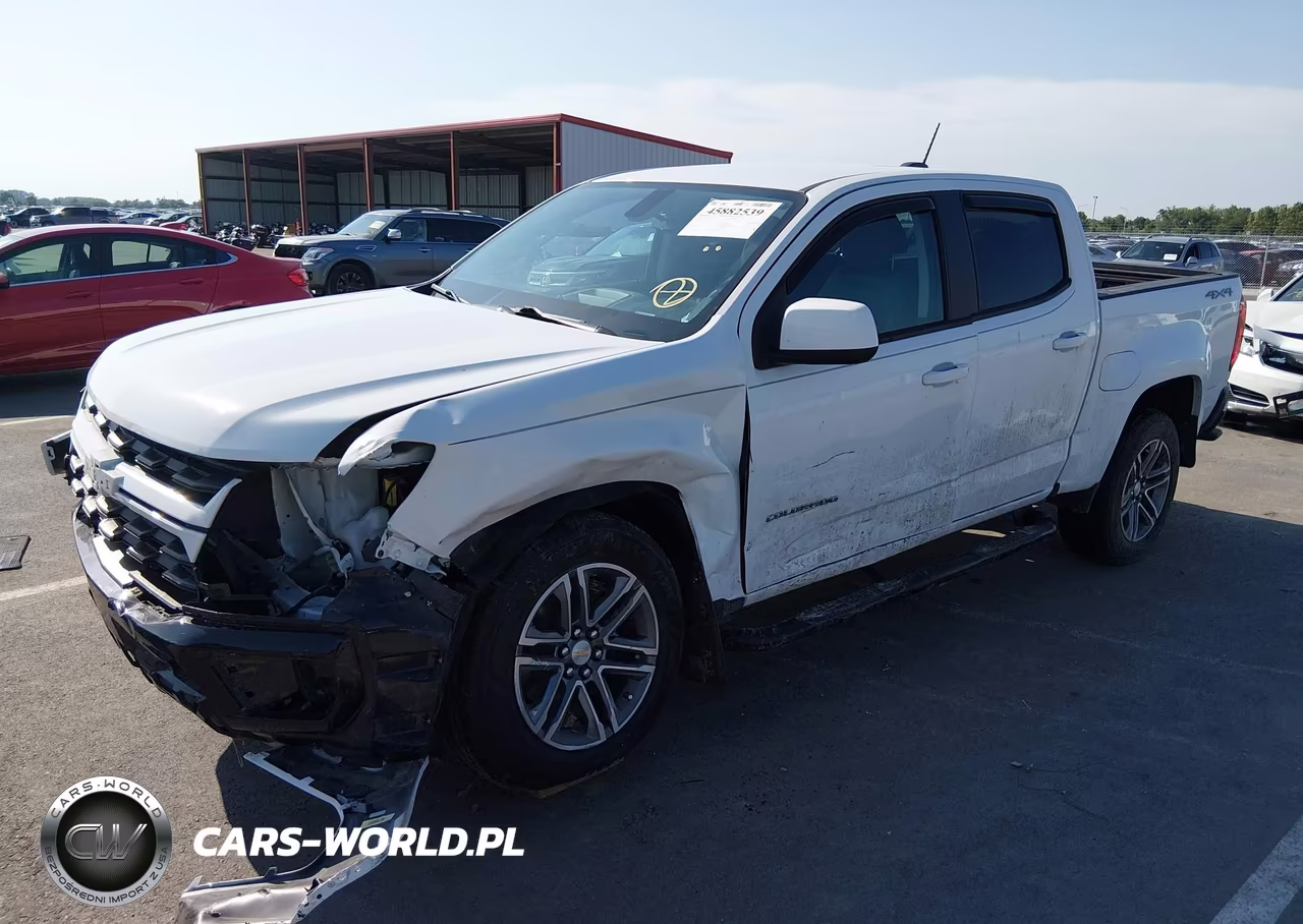 2022 Chevrolet Colorado 4Wd Short Box Wt VIN:1GCGTBEN1N1212543 - 2