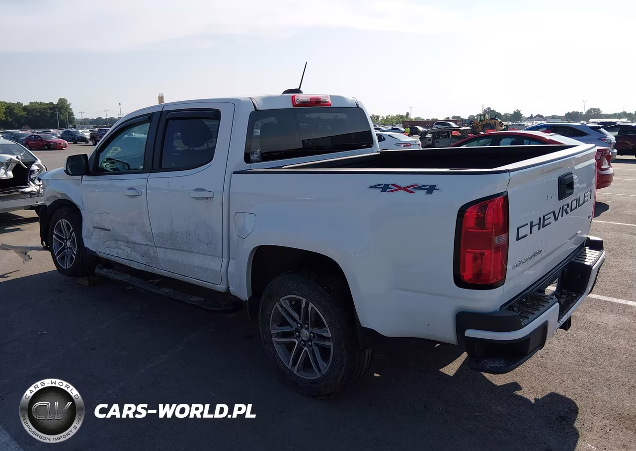 2022 Chevrolet Colorado 4Wd Short Box Wt VIN:1GCGTBEN1N1212543 - 3