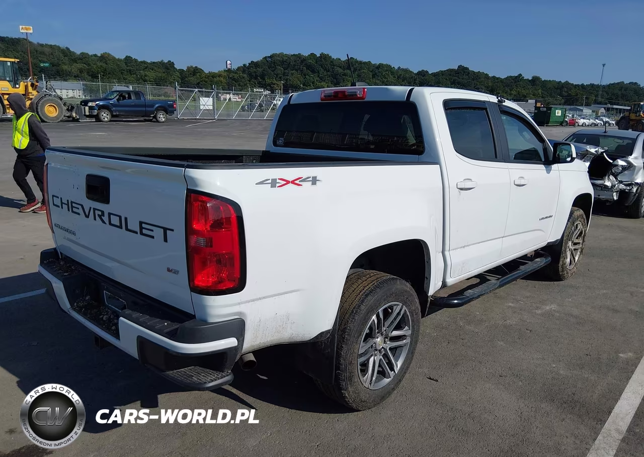 2022 Chevrolet Colorado 4Wd Short Box Wt VIN:1GCGTBEN1N1212543 - 4