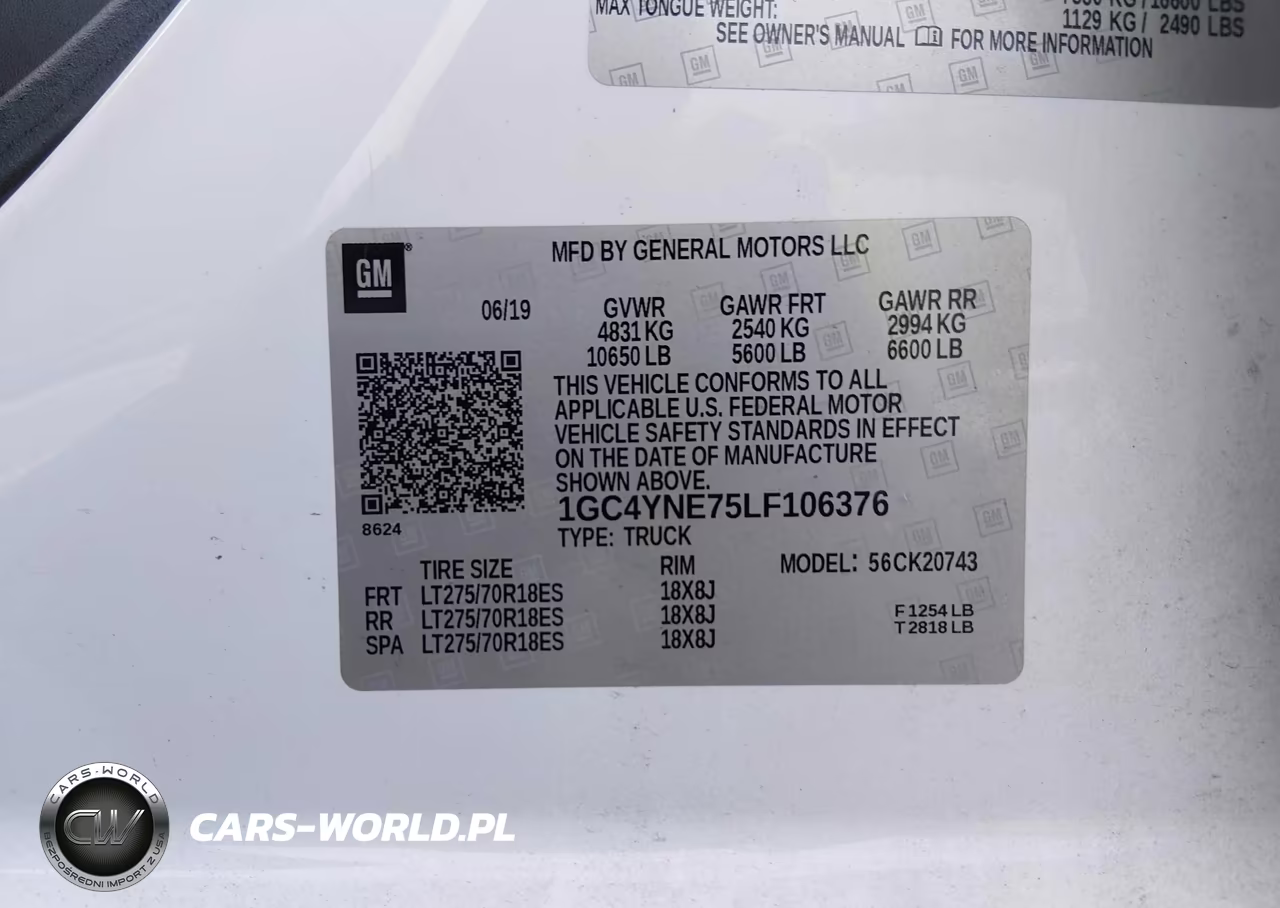 2020 Chevrolet Silverado 2500Hd 4Wd Standard Bed Lt VIN:1GC4YNE75LF106376 - 9