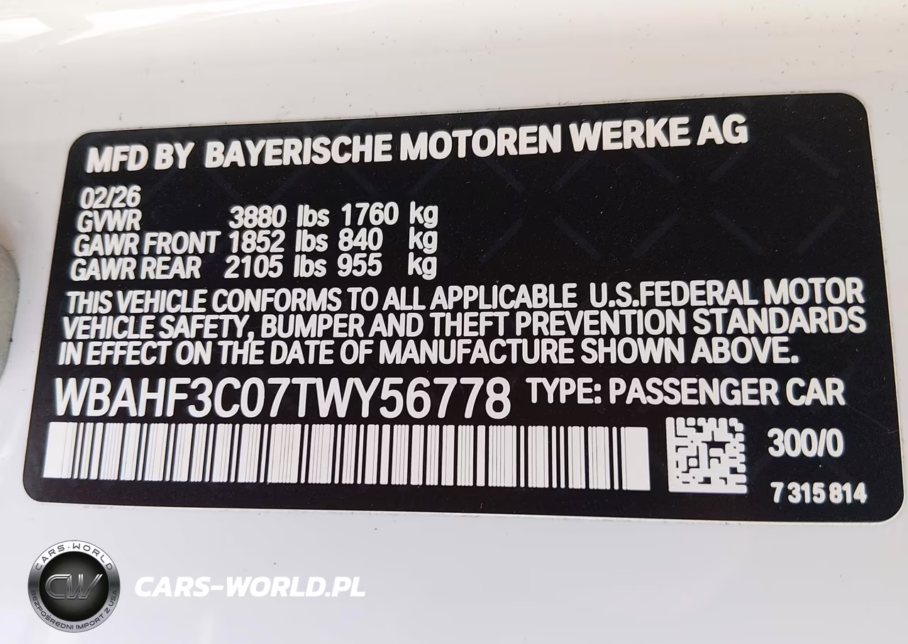 2026 BMW Z4 Sdrive30I VIN:WBAHF3C07TWY56778 - 9