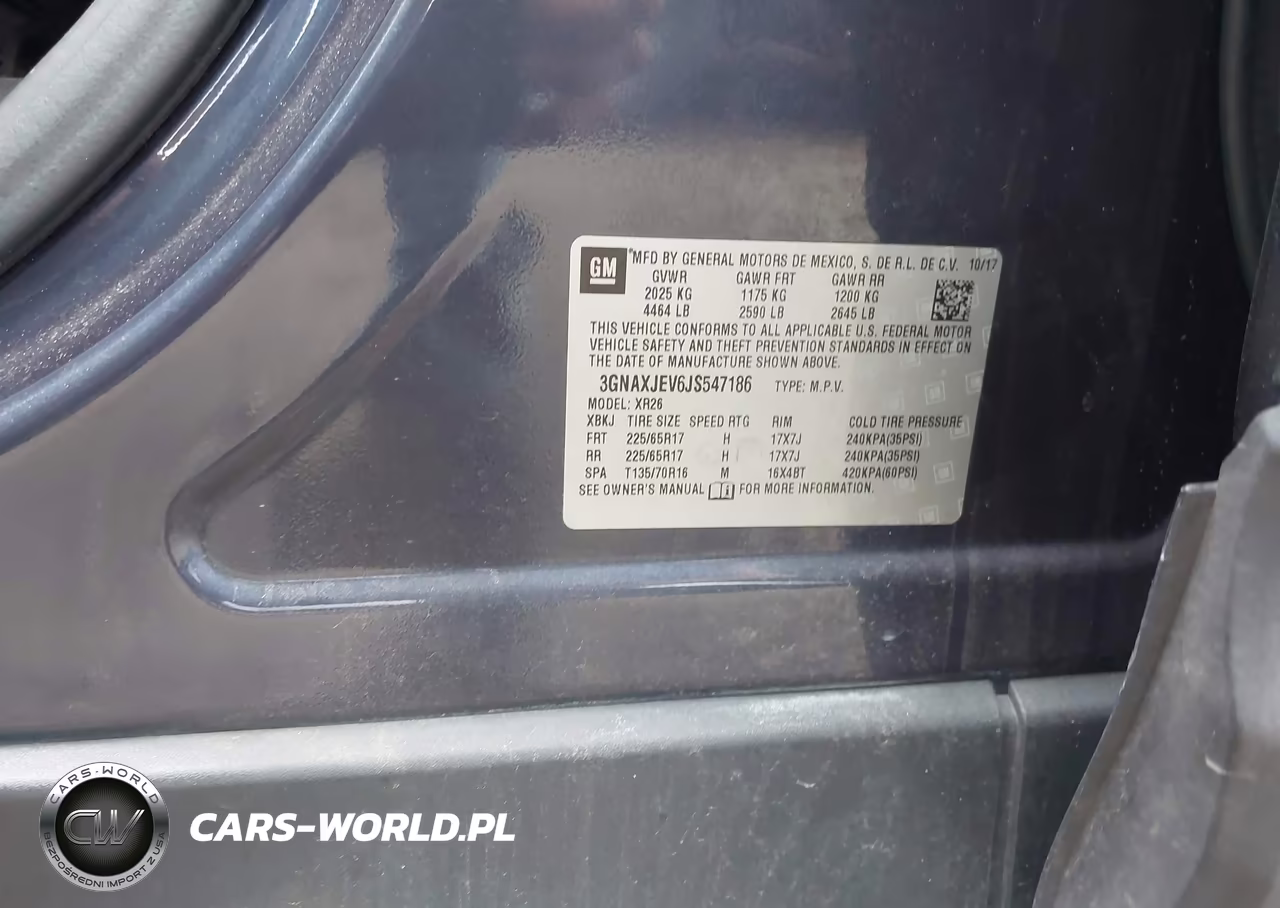 2018 Chevrolet Equinox Lt VIN:3GNAXJEV6JS547186 - 9