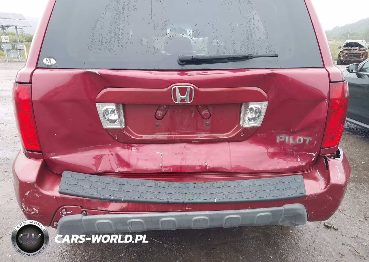 2004 Honda Pilot Ex-L VIN:2HKYF18784H604784 - 6