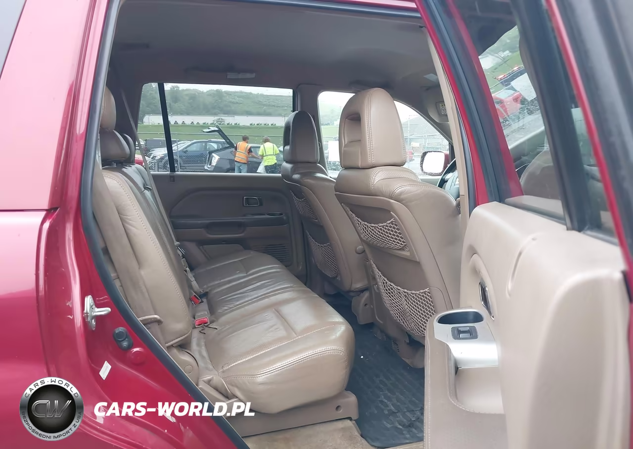 2004 Honda Pilot Ex-L VIN:2HKYF18784H604784 - 8