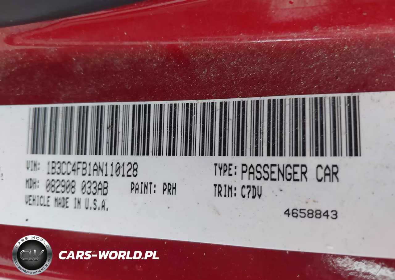 2010 Dodge Avenger Sxt VIN:1B3CC4FB1AN110128 - 9