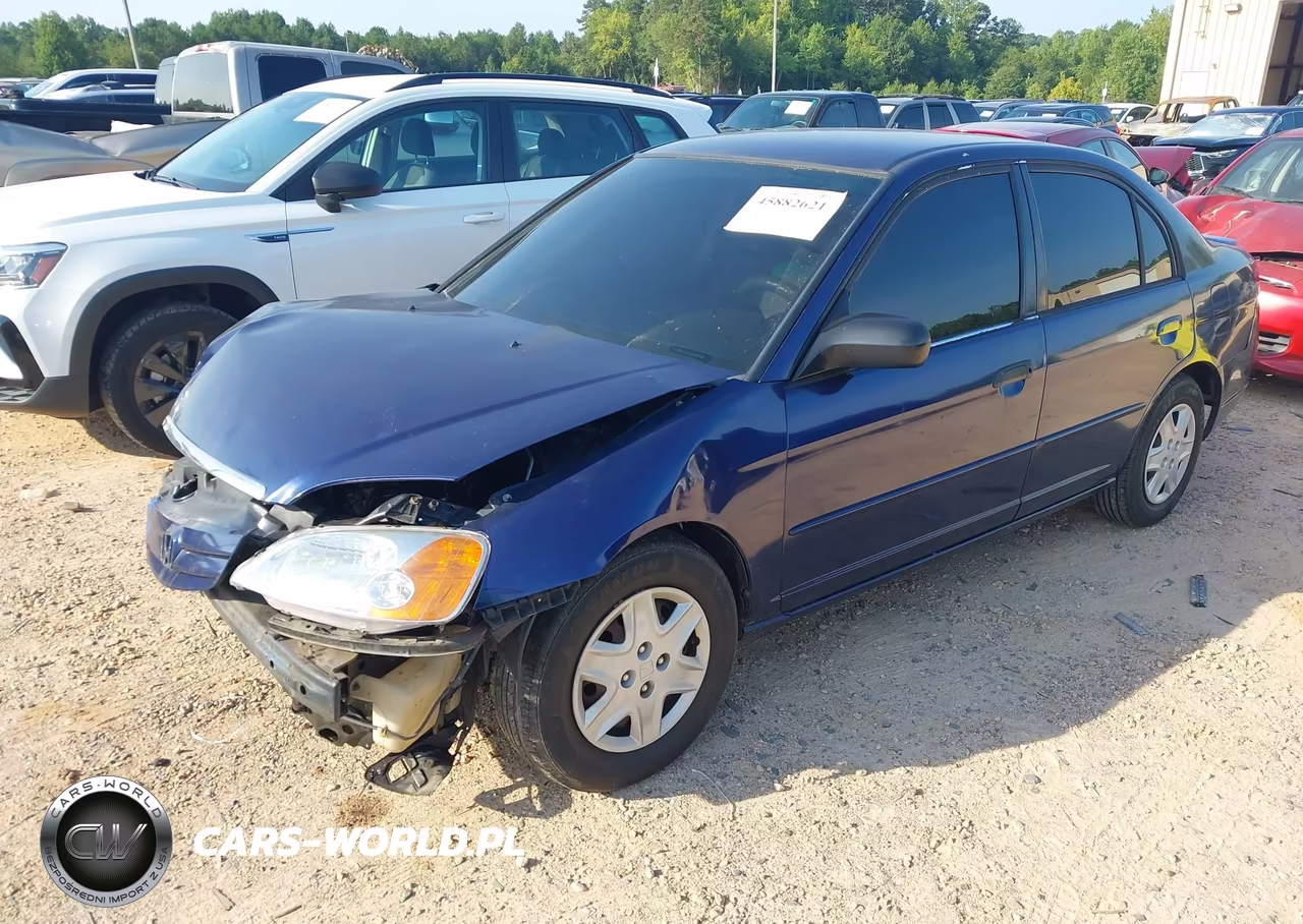 2003 Honda Civic Lx VIN:2HGES16583H606754 - 2