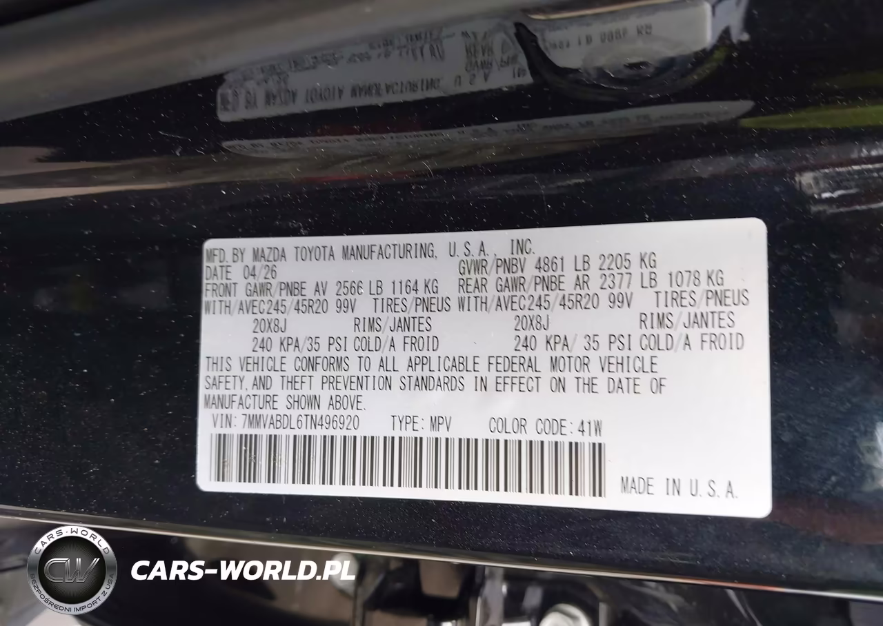 2026 Mazda Cx-50 2.5 S Premium VIN:7MMVABDL6TN496920 - 9