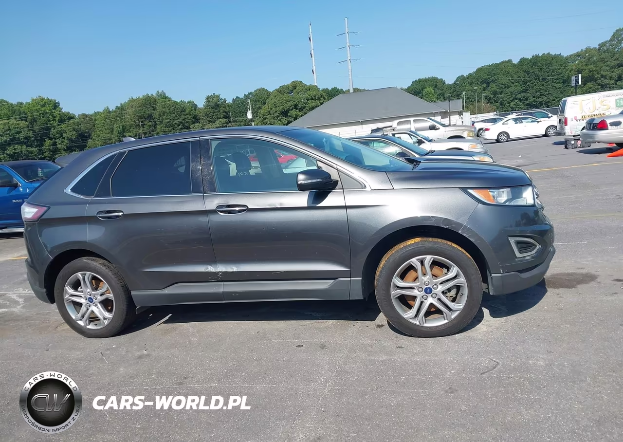 2017 Ford Edge Titanium VIN:2FMPK4K95HBB32026 - 13